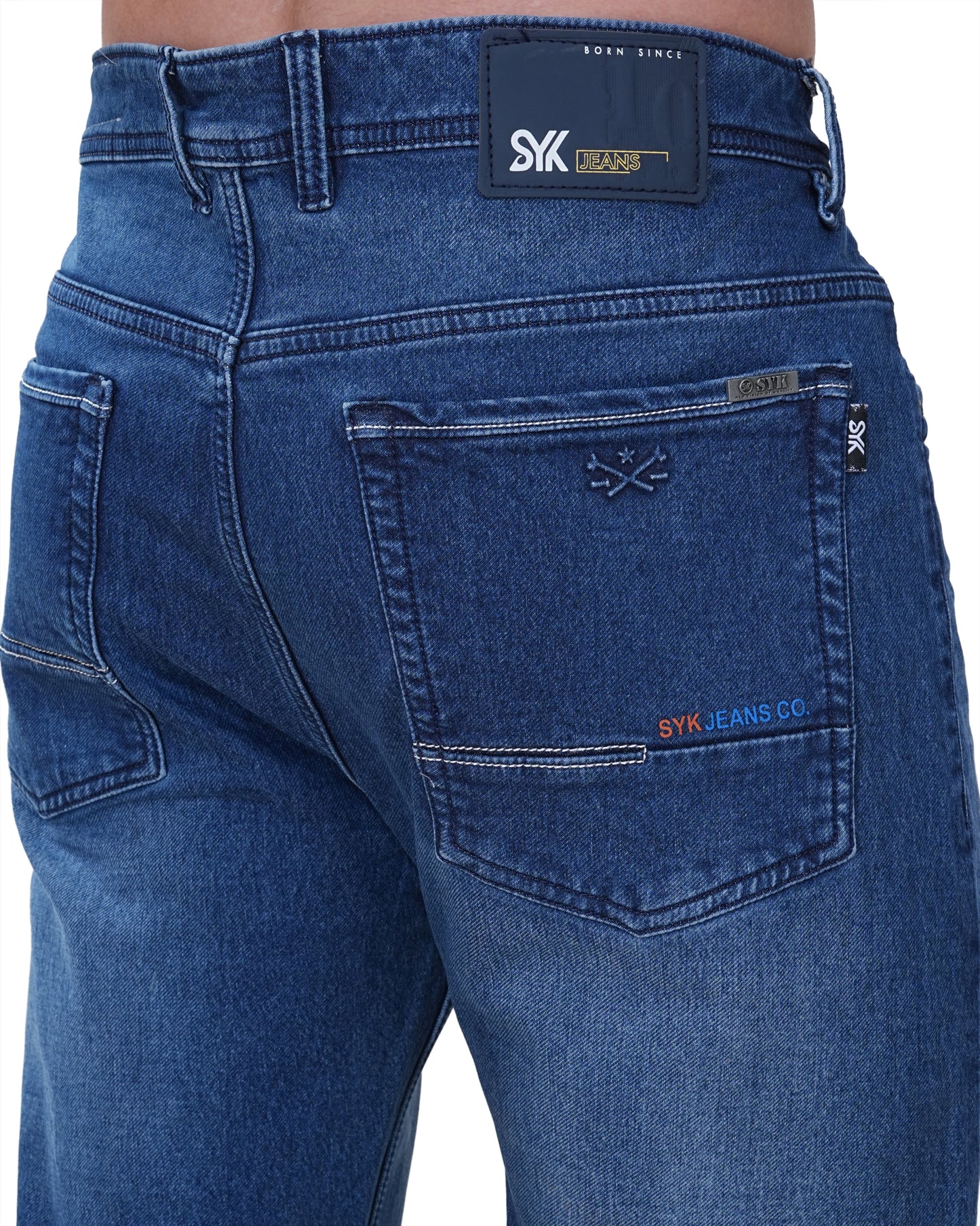 SYK BLUE WASH JEANS