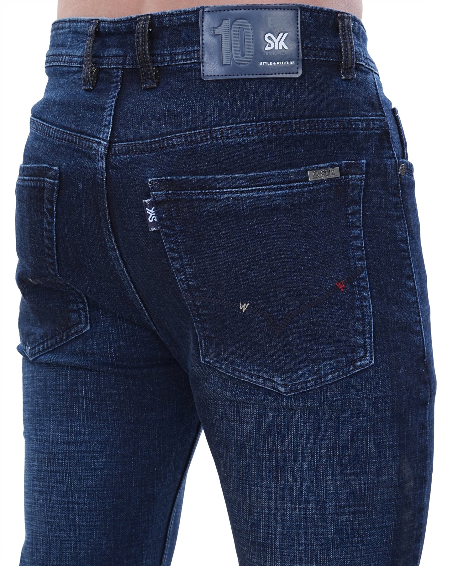SYK MEN DARK BLUE JEANS