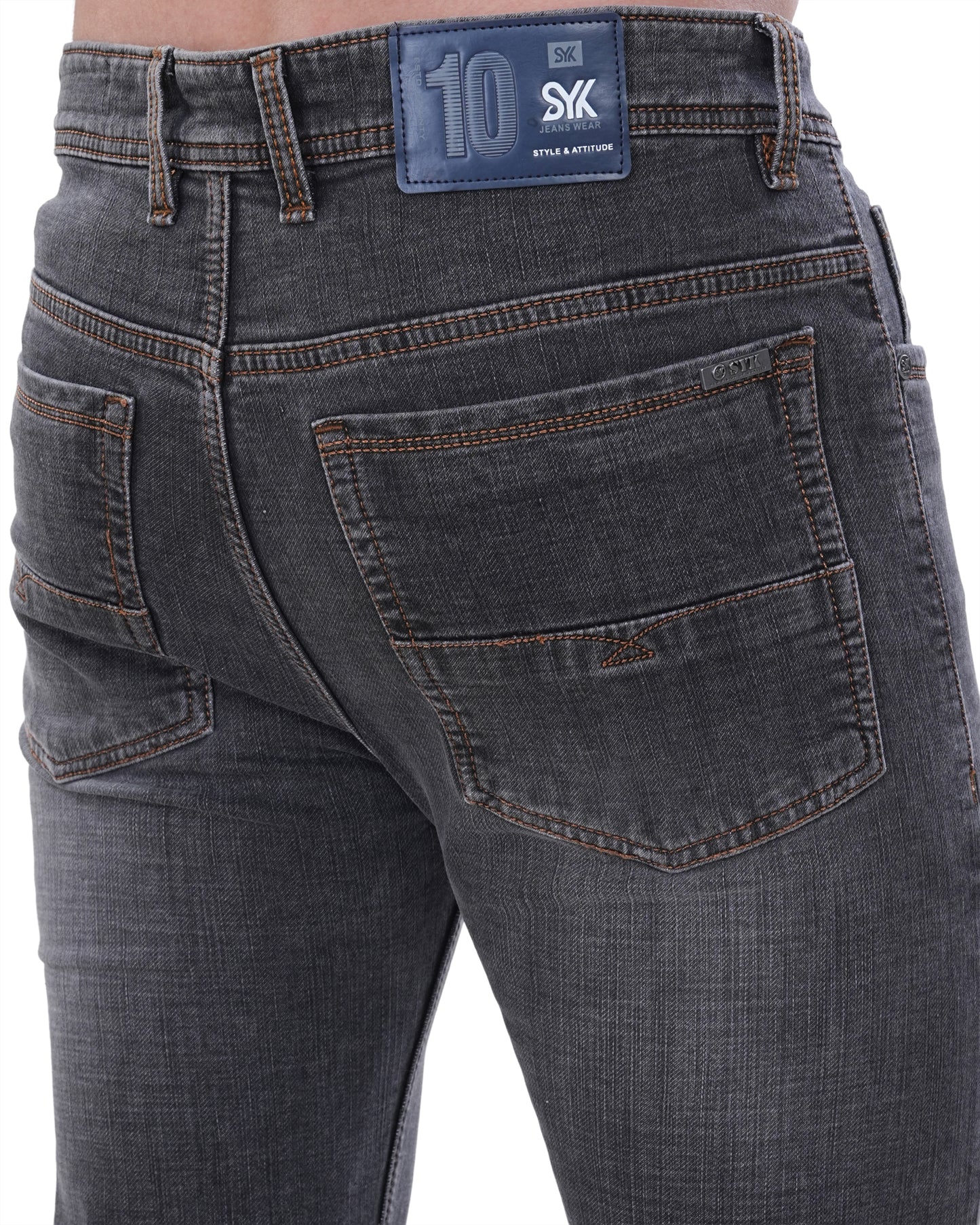 SYK DARK GREY JEANS-857