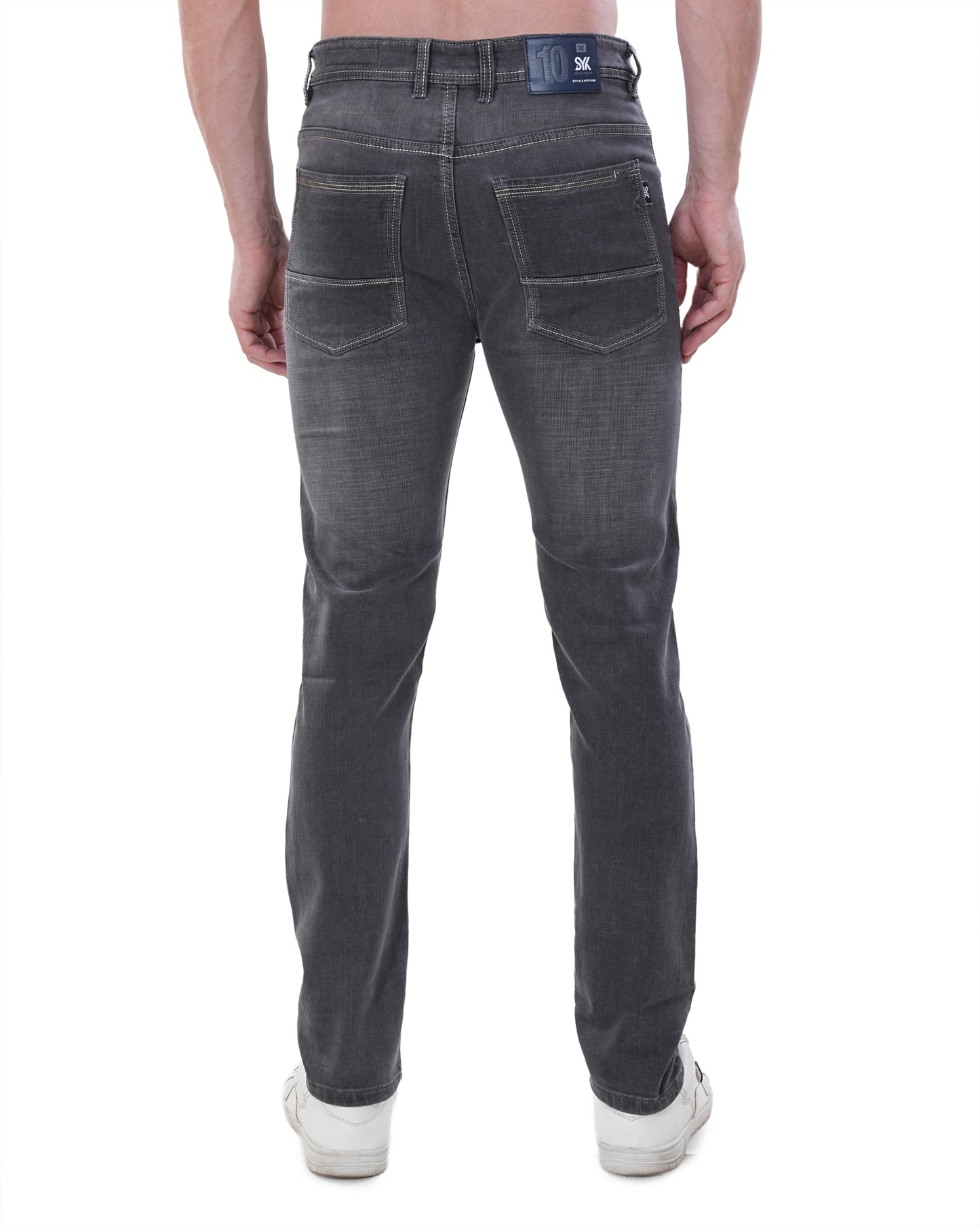 SYK DARK GREY FUNKY JEANS