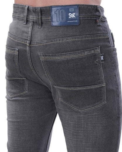 SYK DARK GREY FUNKY JEANS
