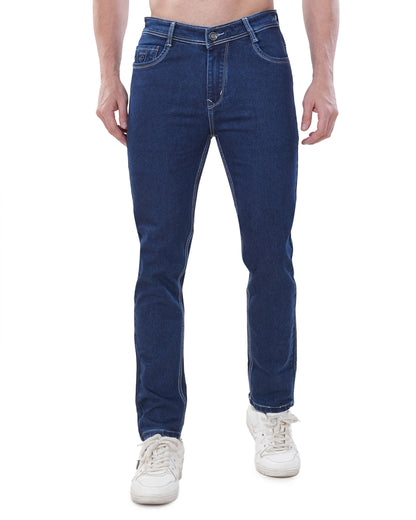 SYK MENS NAVY BLUE JEANS