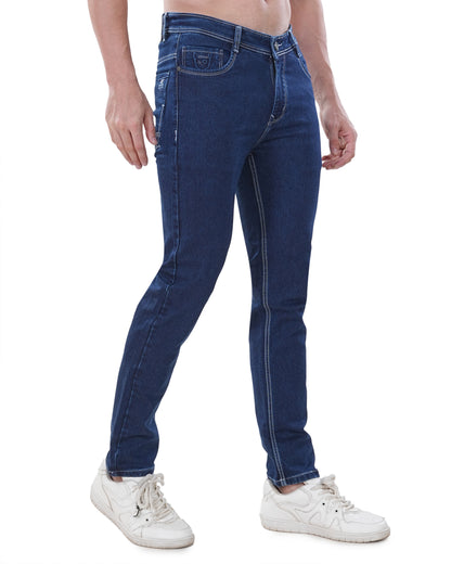 SYK MENS NAVY BLUE JEANS