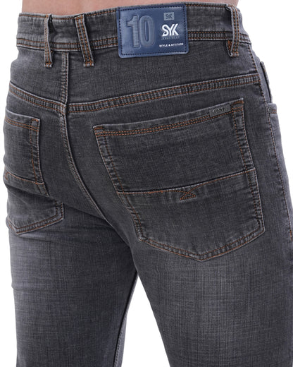 SYK DARK GREY JEANS-857