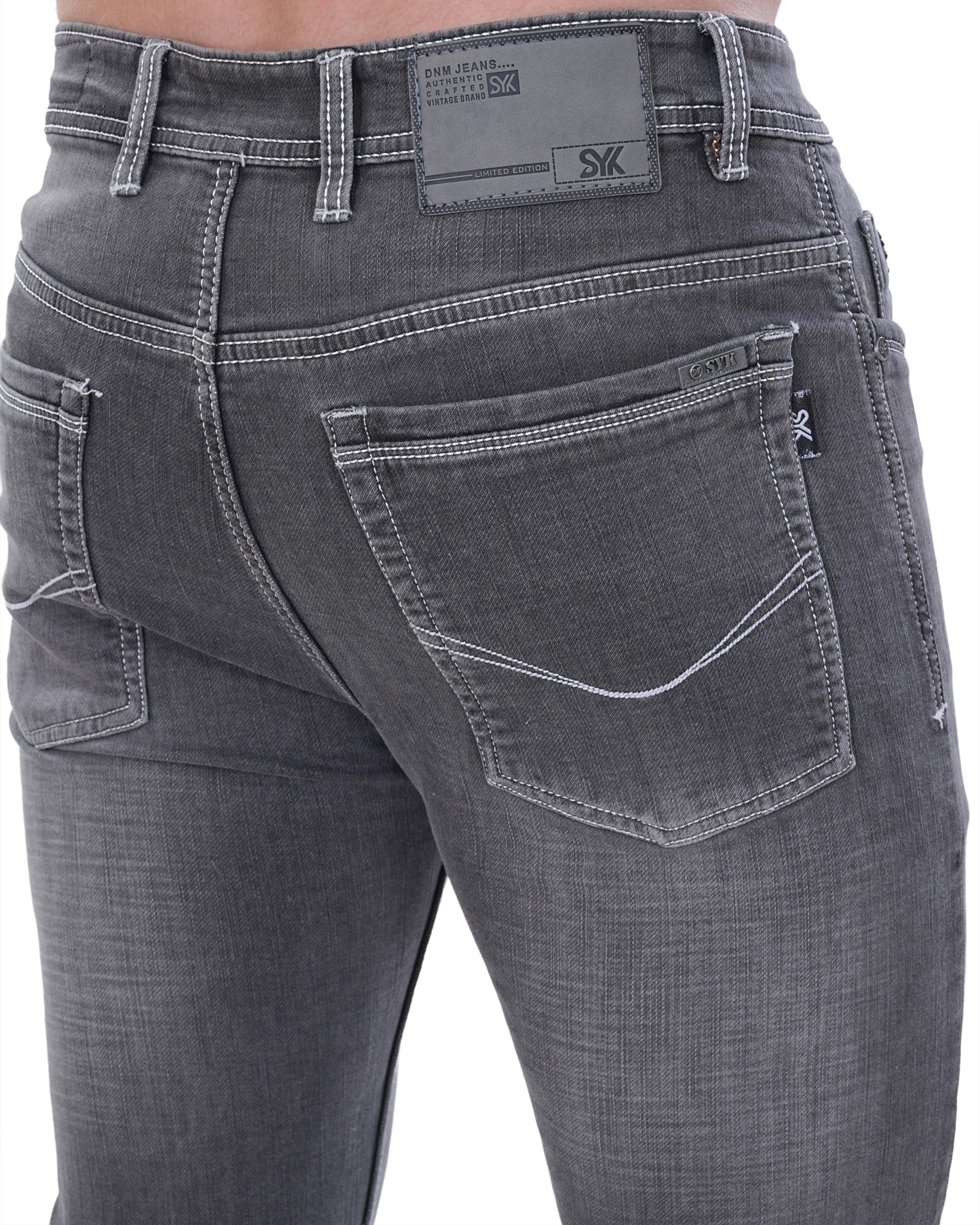 SYK MEN LIGHT GREY JEANS-00