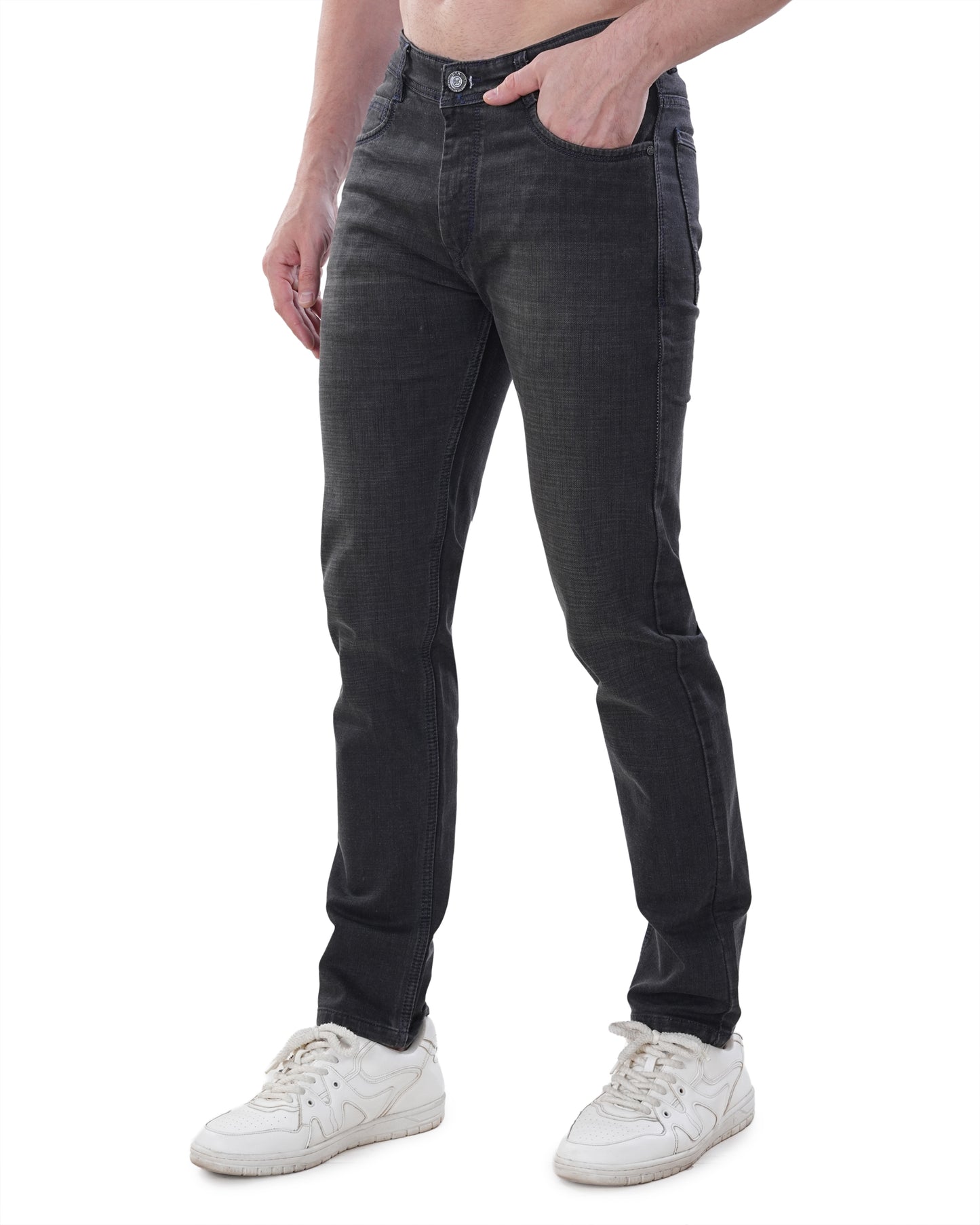 SYK DENIM BLACK WITH BLUE LABEL-636