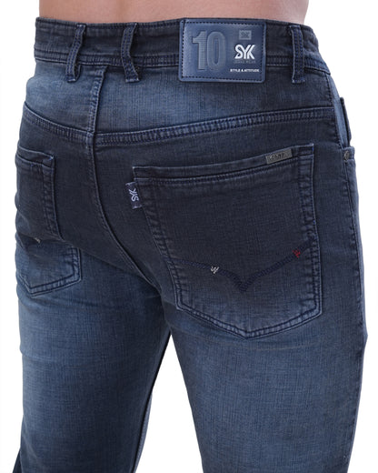 SYK BLUE-BLACK DENIM-909